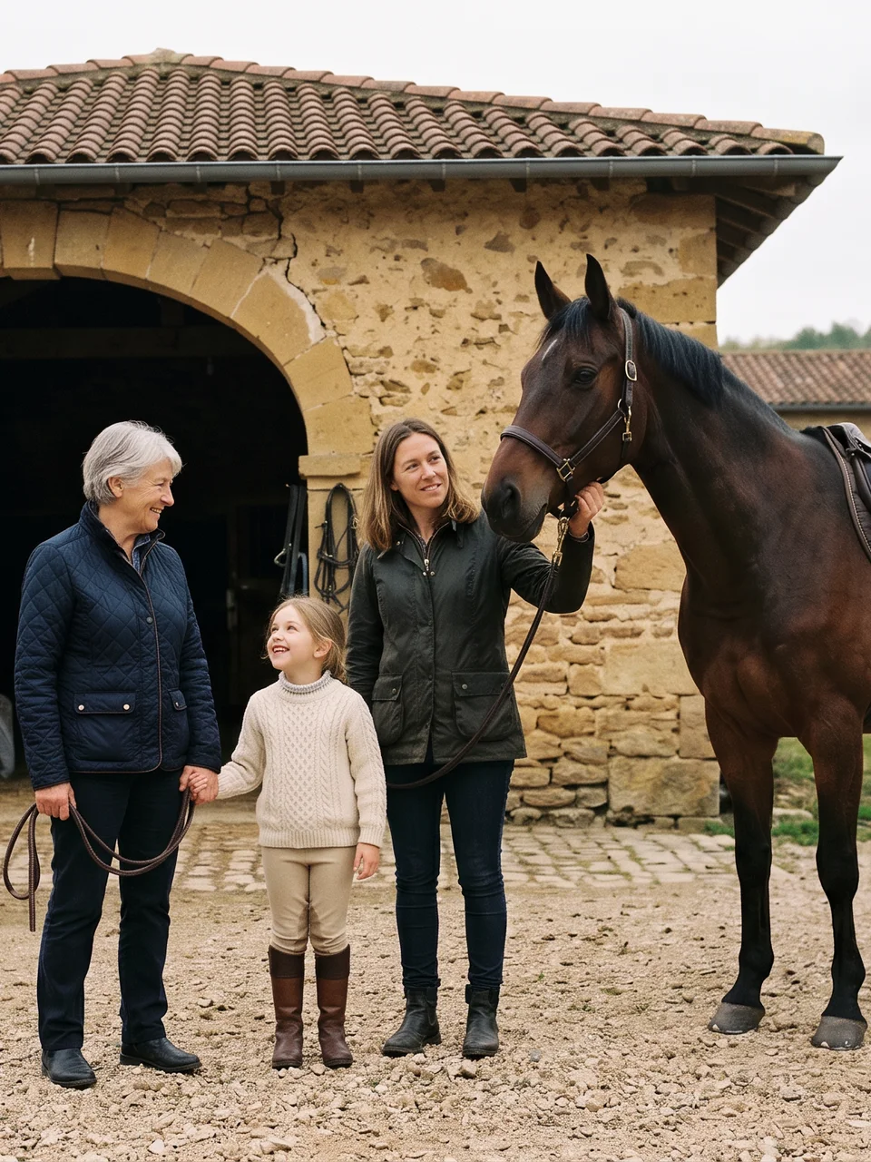 L'équipe, Écurie TerraPaco, centre équestre à Avressieux